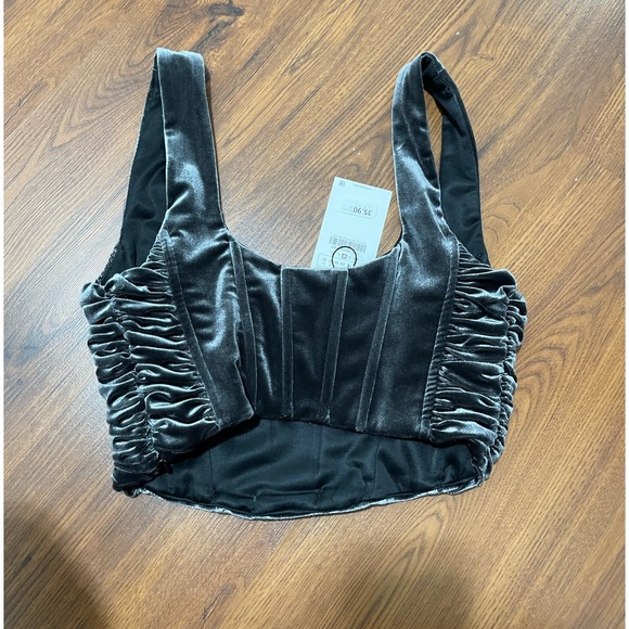 Zara velvet corset top - Picture 3 of 7